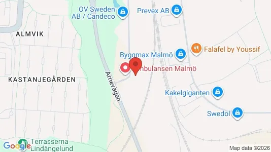 Kontorslokaler att hyra i Fosie - Bild från Google Street View