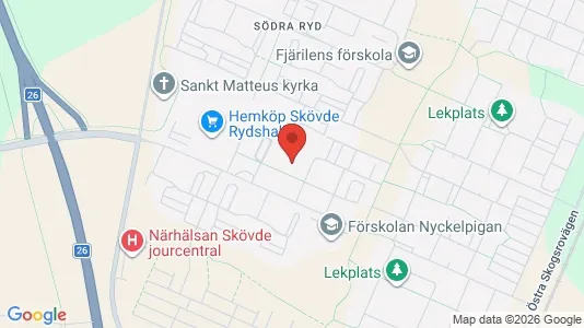 Kontorslokaler att hyra i Skövde - Bild från Google Street View