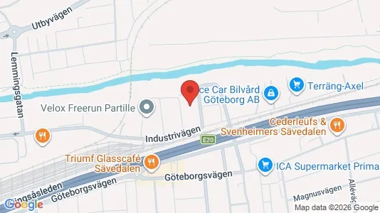 Kontorslokaler att hyra i Partille - Bild från Google Street View
