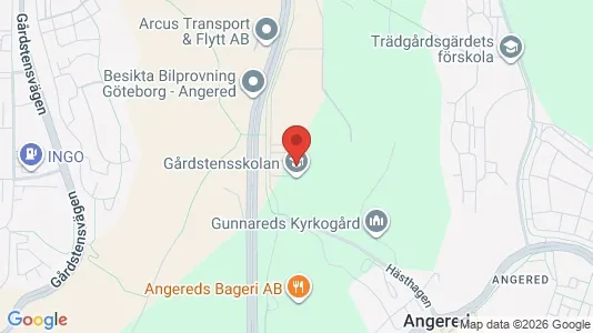 Kontorslokaler att hyra i Angered - Bild från Google Street View