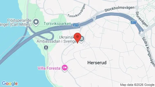 Kontorslokaler att hyra i Lidingö - Bild från Google Street View