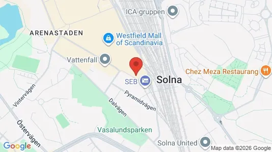 Kontorslokaler att hyra i Solna - Bild från Google Street View