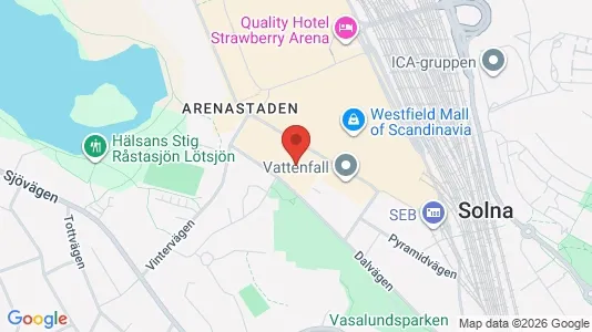 Kontorslokaler att hyra i Solna - Bild från Google Street View