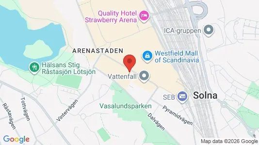 Kontorslokaler att hyra i Solna - Bild från Google Street View