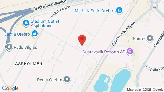 Kontorslokaler att hyra i Örebro - Bild från Google Street View