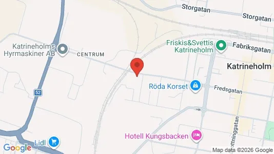 Kontorslokaler att hyra i Katrineholm - Bild från Google Street View