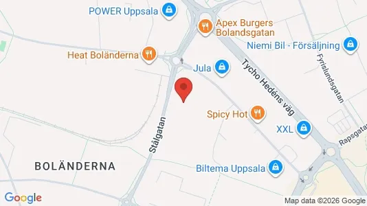 Kontorslokaler att hyra i Uppsala - Bild från Google Street View