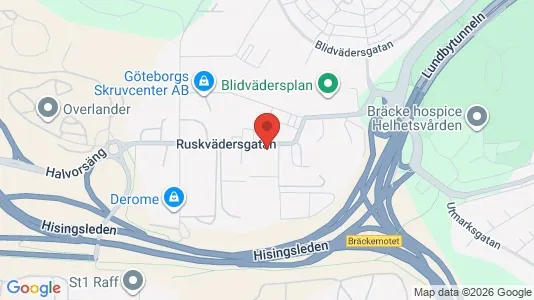 Kontorslokaler att hyra i Västra hisingen - Bild från Google Street View