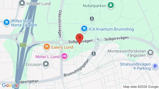 Kontorslokaler att hyra i Lund - Bild från Google Street View