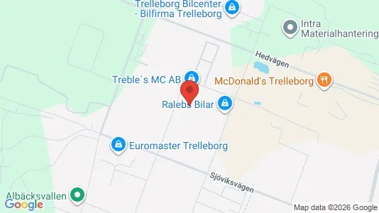 Kontorslokaler att hyra i Trelleborg - Bild från Google Street View