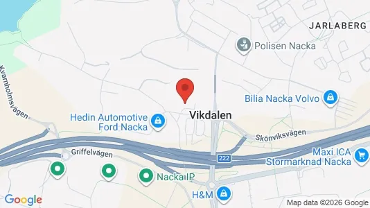 Kontorslokaler att hyra i Nacka - Bild från Google Street View