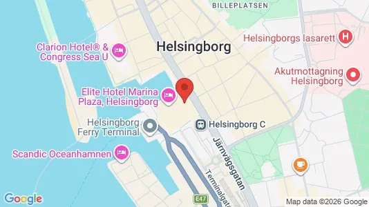 Kontorslokaler att hyra i Helsingborg - Bild från Google Street View