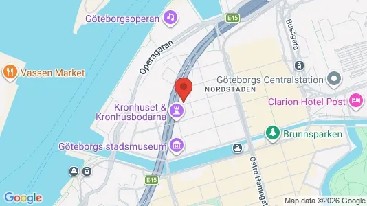 Kontorslokaler att hyra i Göteborg Centrum - Bild från Google Street View
