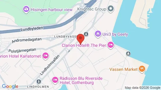 Kontorslokaler att hyra i Lundby - Bild från Google Street View