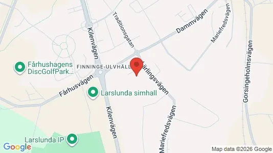 Industrilokaler att hyra i Strängnäs - kort over placeringen