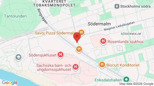 Kontorslokaler att hyra i Södermalm - Bild från Google Street View