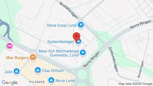 Kontorslokaler att hyra i Lund - Bild från Google Street View