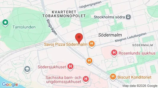 Kontorslokaler att hyra i Södermalm - Bild från Google Street View