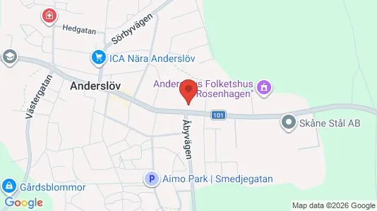 Kontorslokaler att hyra i Trelleborg - Bild från Google Street View