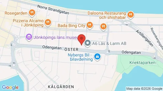 Kontorslokaler att hyra i Jönköping - Bild från Google Street View