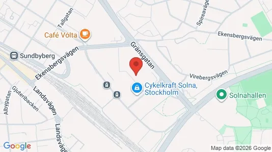 Kontorslokaler att hyra i Solna - Bild från Google Street View