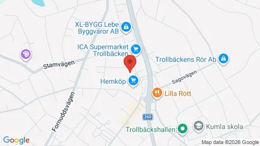Kontorslokaler att hyra i Tyresö - Bild från Google Street View