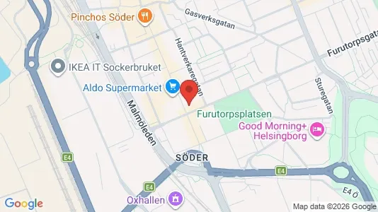 Kontorslokaler att hyra i Helsingborg - Bild från Google Street View