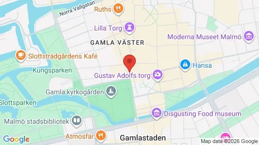 Kontorslokaler att hyra i Malmö Centrum - Bild från Google Street View