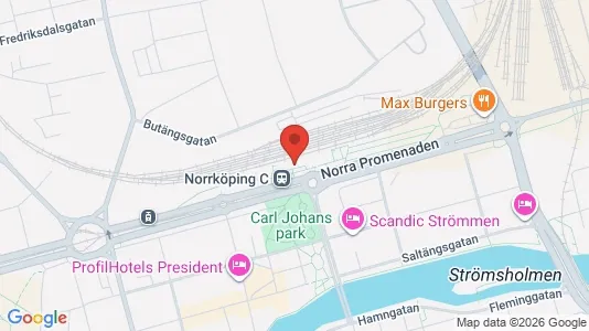 Kontorslokaler att hyra i Norrköping - Bild från Google Street View