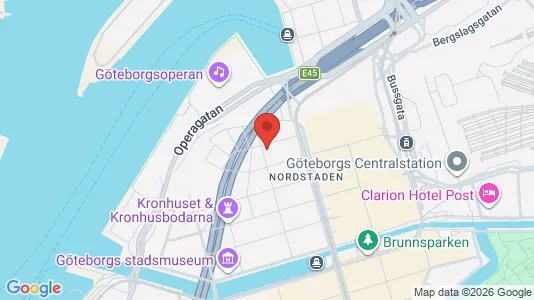 Kontorslokaler att hyra i Göteborg Centrum - Bild från Google Street View
