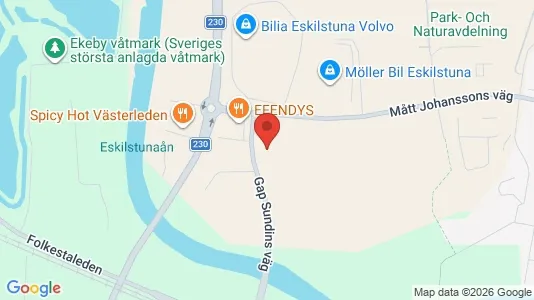 Kontorslokaler att hyra i Eskilstuna - Bild från Google Street View