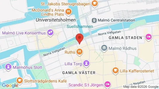 Kontorslokaler att hyra i Malmö Centrum - Bild från Google Street View