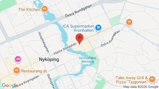 Kontorslokaler att hyra i Nyköping - Bild från Google Street View
