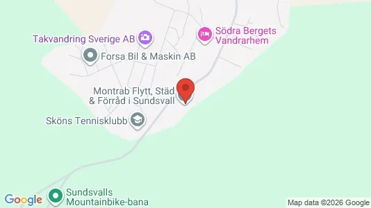 Industrilokaler att hyra i Sundsvall - Bild från Google Street View