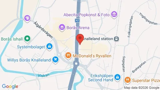 Kontorslokaler att hyra i Borås - Bild från Google Street View