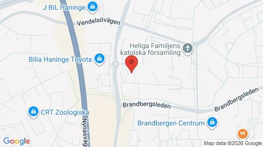 Kontorslokaler att hyra i Haninge - Bild från Google Street View
