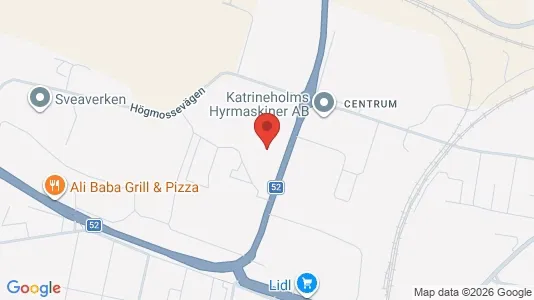 Kontorslokaler att hyra i Katrineholm - kort over placeringen