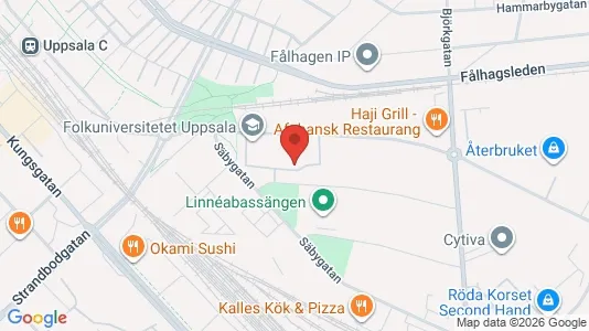 Kontorslokaler att hyra i Uppsala - Bild från Google Street View