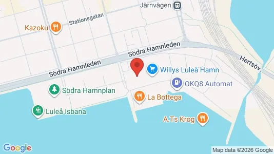 Kontorslokaler att hyra i Luleå - Bild från Google Street View
