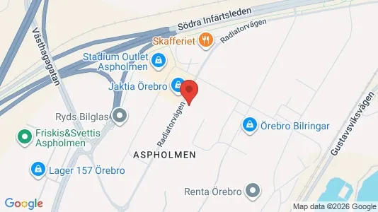 Kontorslokaler att hyra i Örebro - Bild från Google Street View