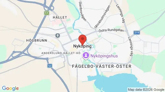 Kontorslokaler att hyra i Nyköping - Bild från Google Street View
