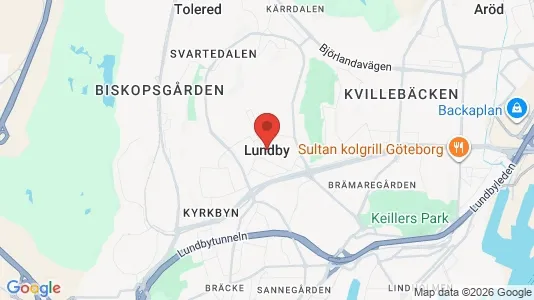 Lagerlokaler att hyra i Lundby - Bild från Google Street View