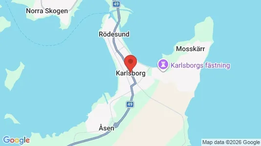Kontorslokaler att hyra i Karlsborg - Bild från Google Street View