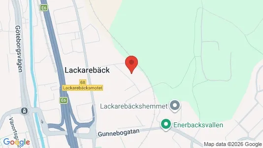 Kontorslokaler att hyra i Mölndal - kort over placeringen