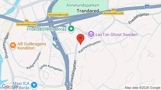 Kontorslokaler att hyra i Borås - Bild från Google Street View