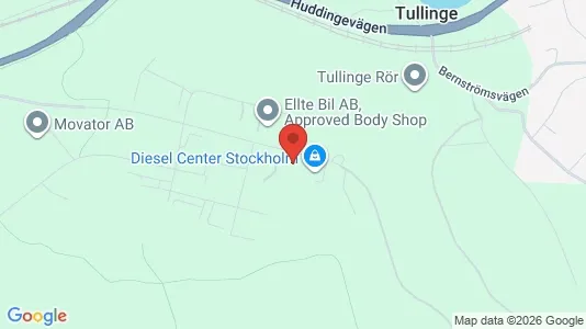 Kontorslokaler att hyra i Botkyrka - kort over placeringen