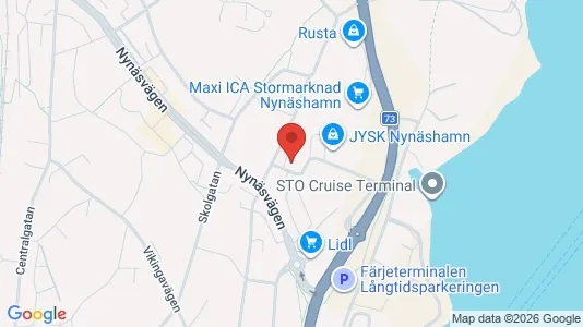 Kontorslokaler att hyra i Nynäshamn - Bild från Google Street View