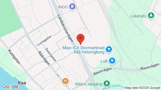 Kontorslokaler att hyra i Helsingborg - Bild från Google Street View