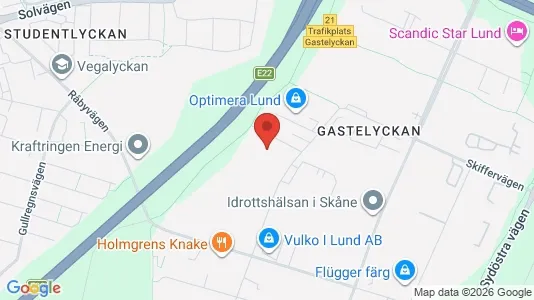 Kontorslokaler att hyra i Lund - Bild från Google Street View