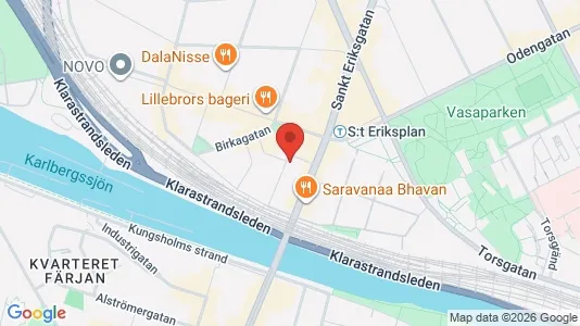 Kontorslokaler att hyra i Vasastan - Bild från Google Street View